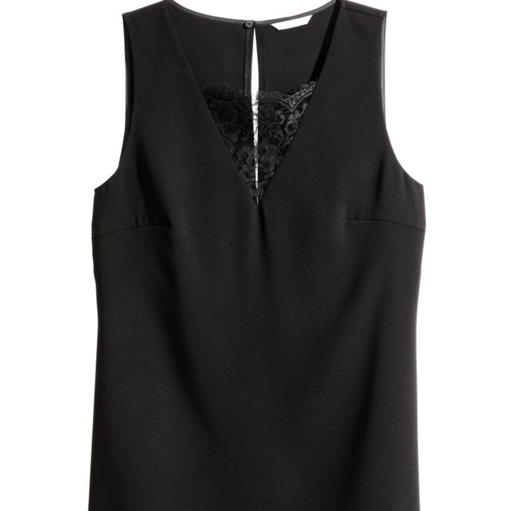 H&M black dress